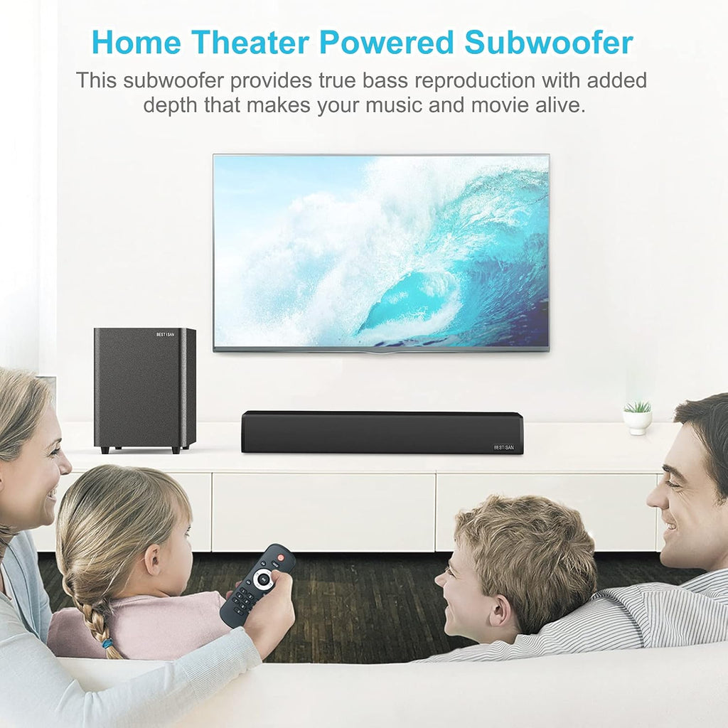 Powered Down Firing Subwoofer, Black E13788
