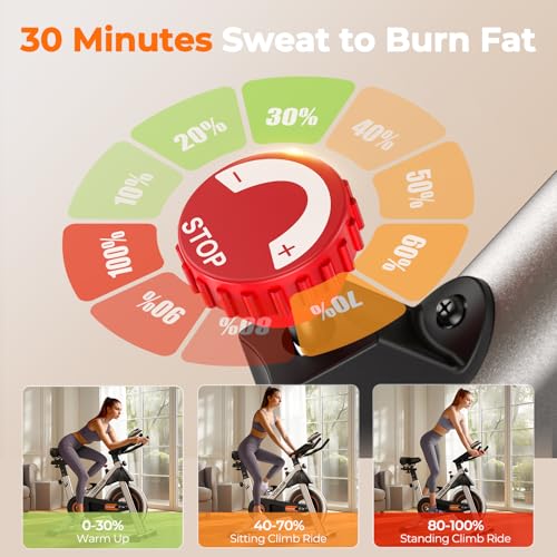 Magnetic Indoor Cycling Bike with Tablet Holder L582988