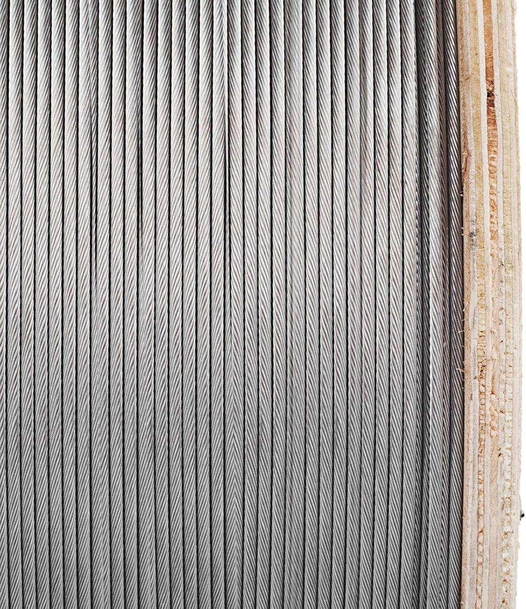 1/8" 1x19 Stainless Steel Wire Rope 500ft V275284