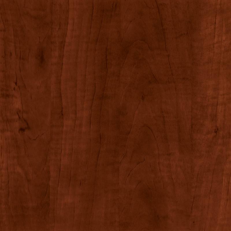 Medium Cherry Laminate Bow Front Desk Shell O20502