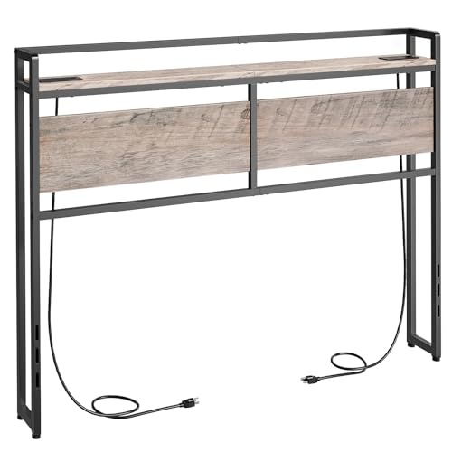 Queen Size Headboard with 2 Outlets and 4 USB Ports L67335
