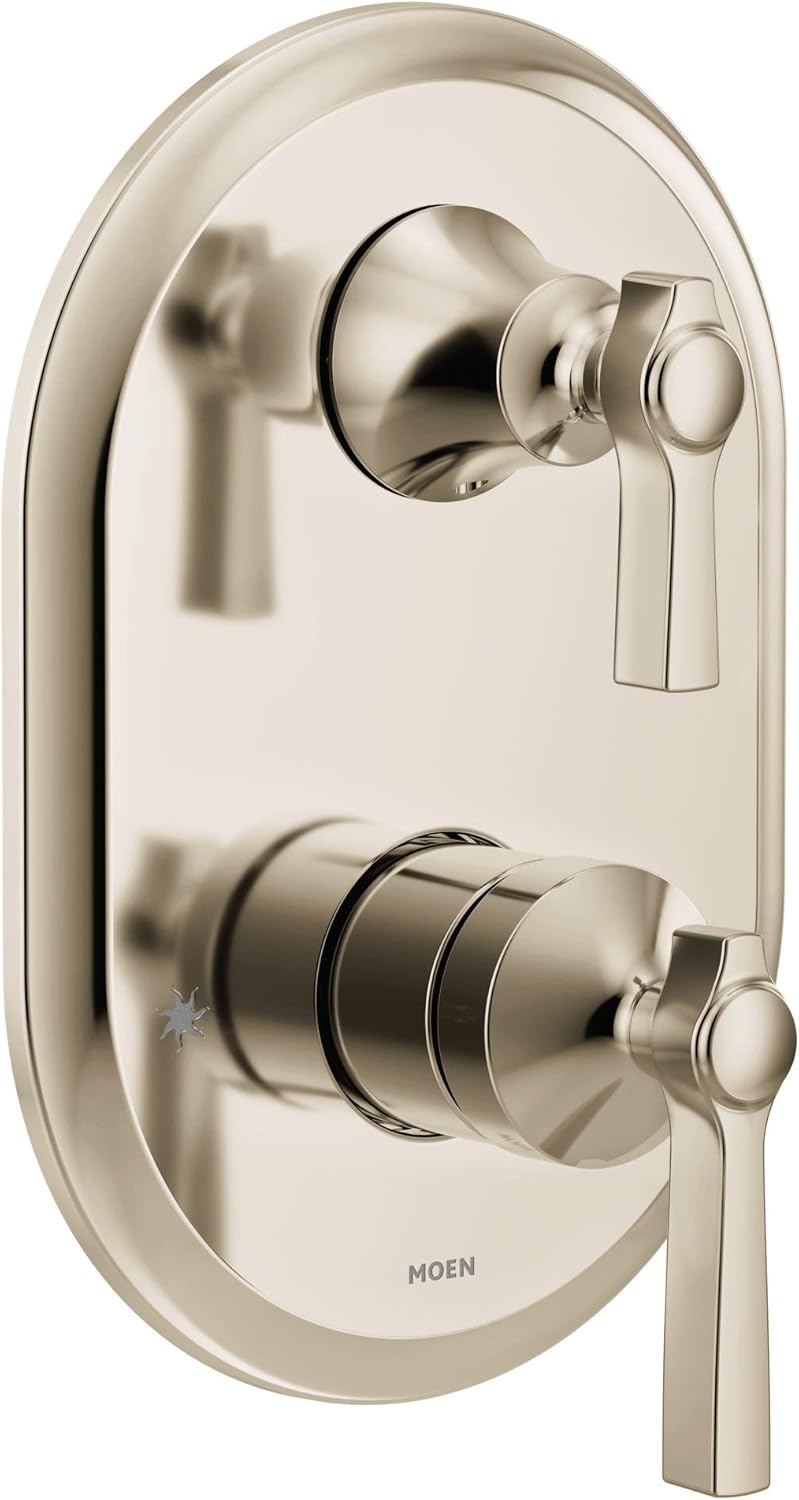 Chrome 2-Handle Shower Trim with Integrated Transfer Z396874