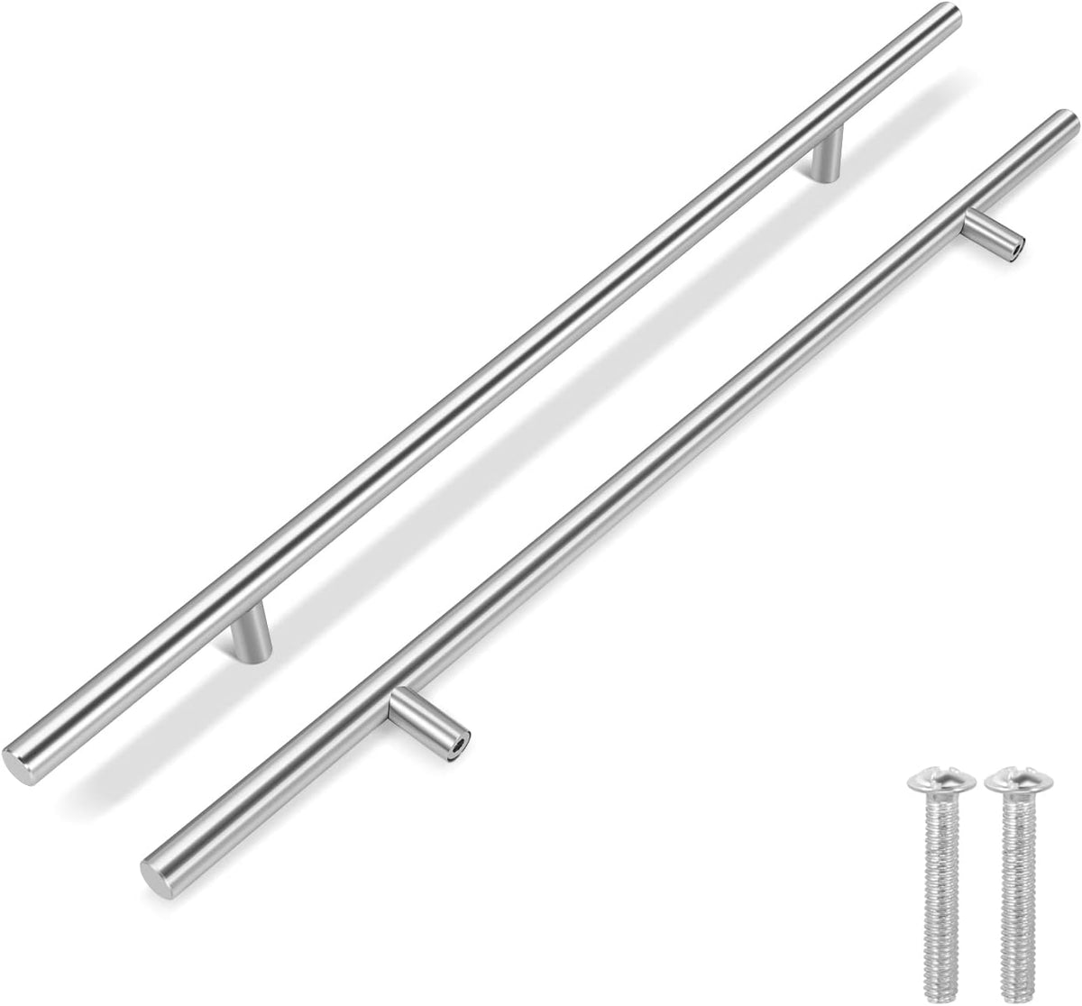 25 Pack Silver Stainless Steel Kitchen Cabinet Handles Drawer Pulls L725
