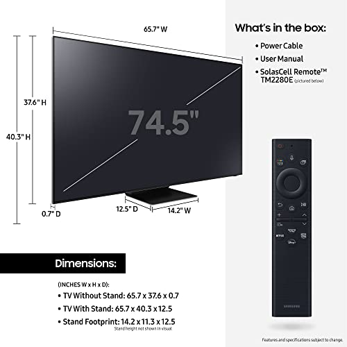 65-Inch Neo QLED 8K Mini LED Smart TV U77110