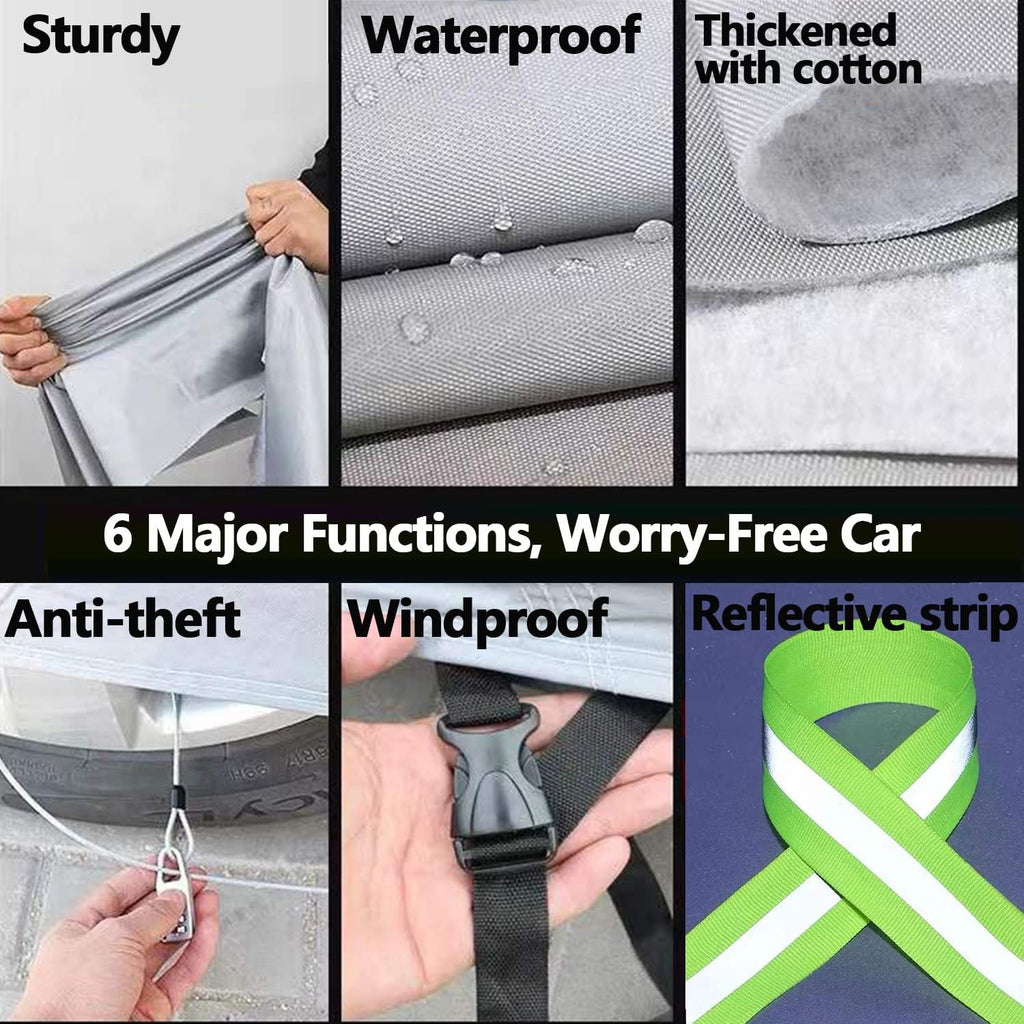 210D Oxford Waterproof Car Cover I4738