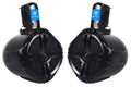 6.5" Black 2 Way Marine Wakeboard Tower Speakers W162656