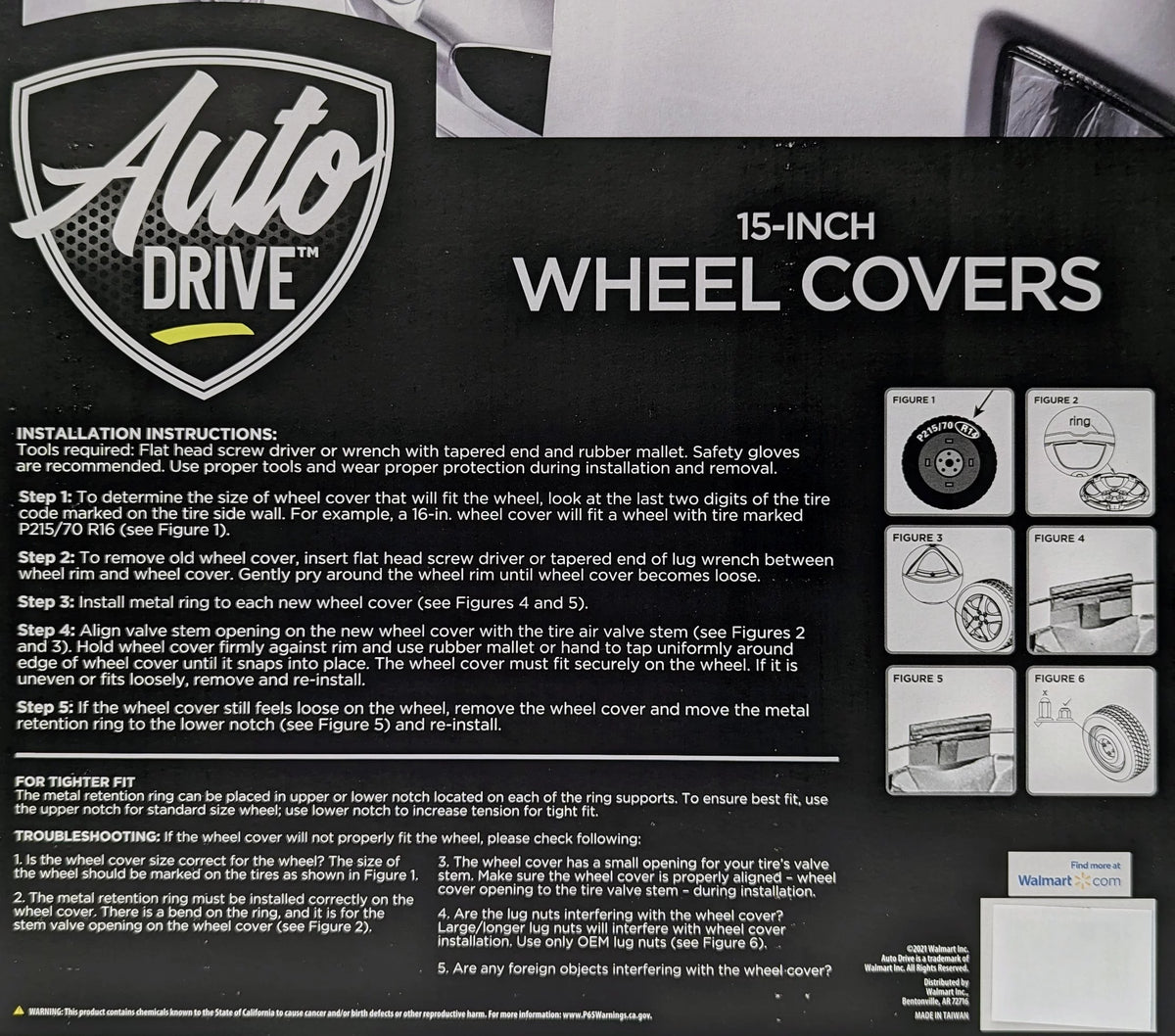 15-inch Wheel Cover Silver Alloy Finish N367