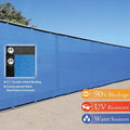 5ft Tall Royal Blue Fence Screen Privacy Screen Mesh Fabric V944509