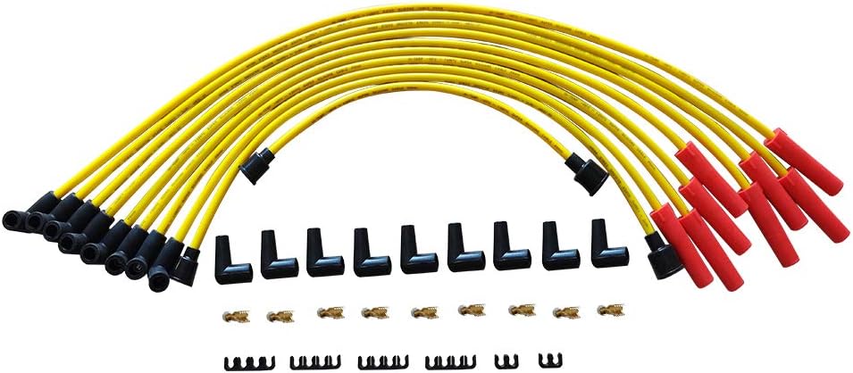 HEI Ignition Distributor with Cap & Rotor and Spark Plug Wire Set J759418