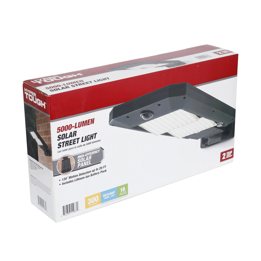 5000 Lumen Motion Sensor Solar Street Light L156
