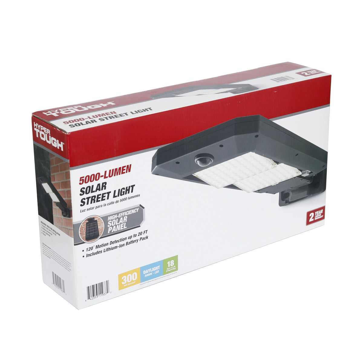 5000 Lumen Motion Sensor Solar Street Light L156
