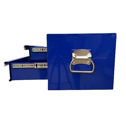 Blue 2 Drawer Metal Tool Chest J308411