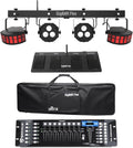 GigBAR Flex Lighting System with Derby Par Lights Footswitch Controller Q4465
