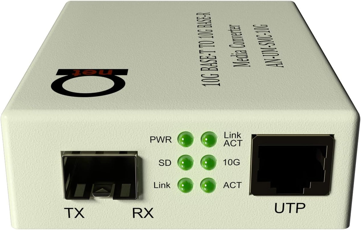 10 Gigabit Fiber to 10G Copper UTP Ethernet Media Converter J756621
