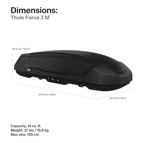 XXL 21 cu ft Aerodynamic Roof Mounted Box J894