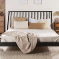 Queen Size Solid Wood Platform Bed L95370