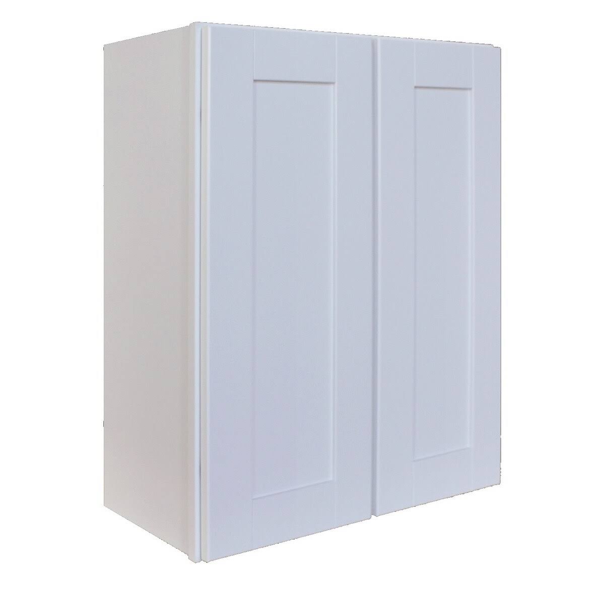 White Double Door Wall Cabinet V3620