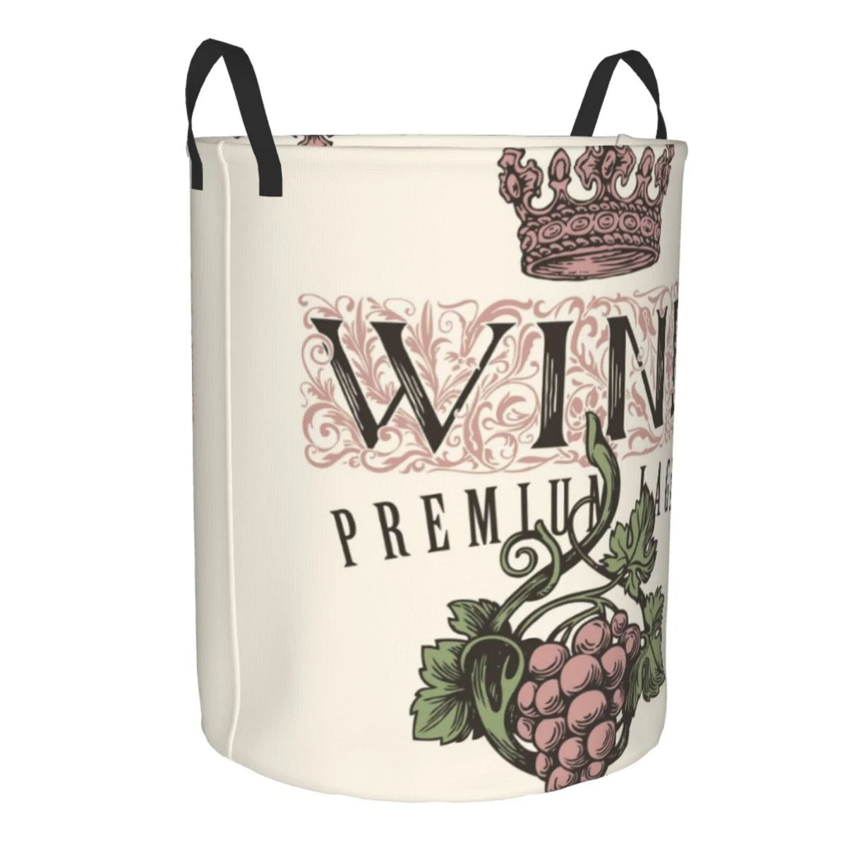 Wine Collapsible Laundry Hamper T1544