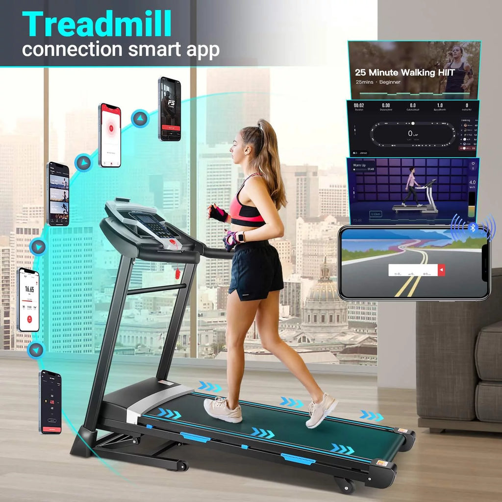 3.25 HP Folding Treadmill with 15-Level Inclines P51313