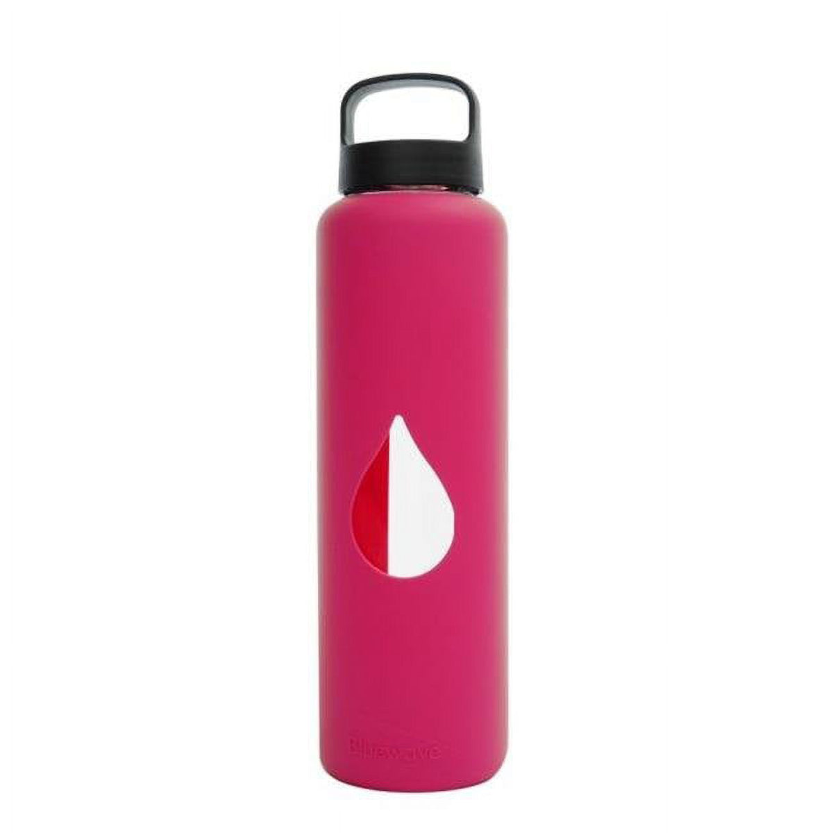 750ml Reusable Glass Water Bottle with Loop Cap and Silicone Sleeve A3061