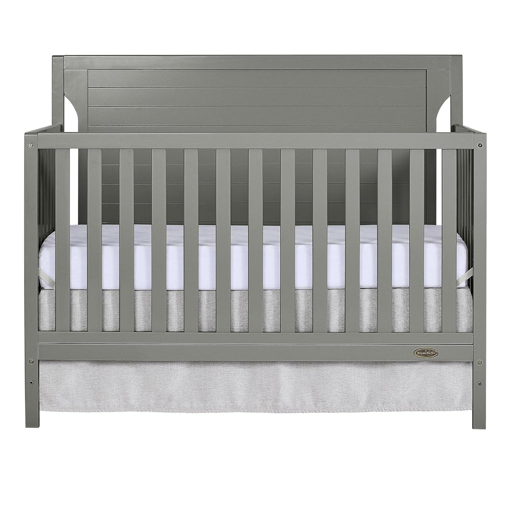 Black 5-in-1 Convertible Crib T368