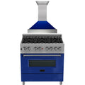 36 Dual Fuel Range with Range Hood Appliance Package G271930