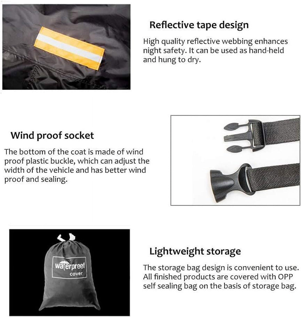 Waterproof Bike and Motorcycle Cover K169982