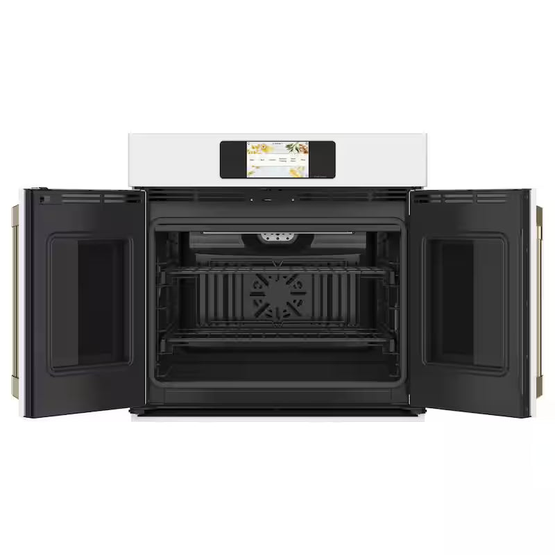 30 in. Smart Electric Wall Oven with Convection Self-Cleaning in Matte White M488