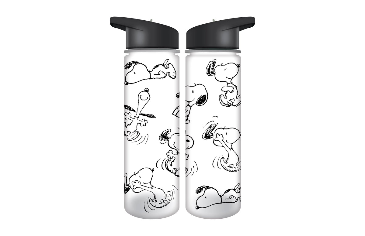 Snoopy 24 Oz. Plastic Single Wall Water Bottle G59929