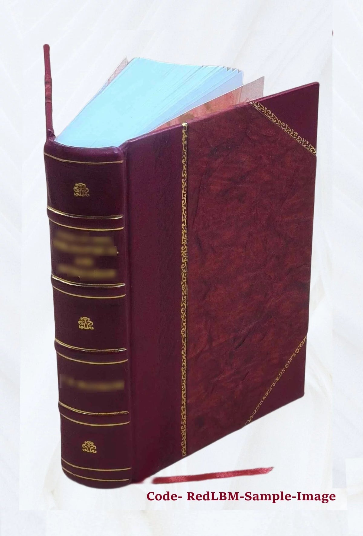 Commentaires sur le prophete Isaïe Leather Bound Q5353