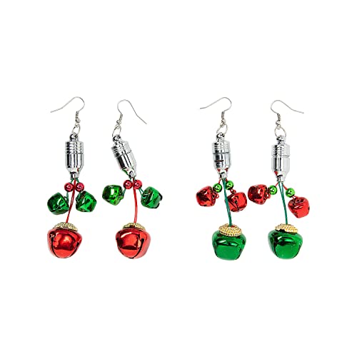 Jingle Bell Earrings - 3 Pair D37404