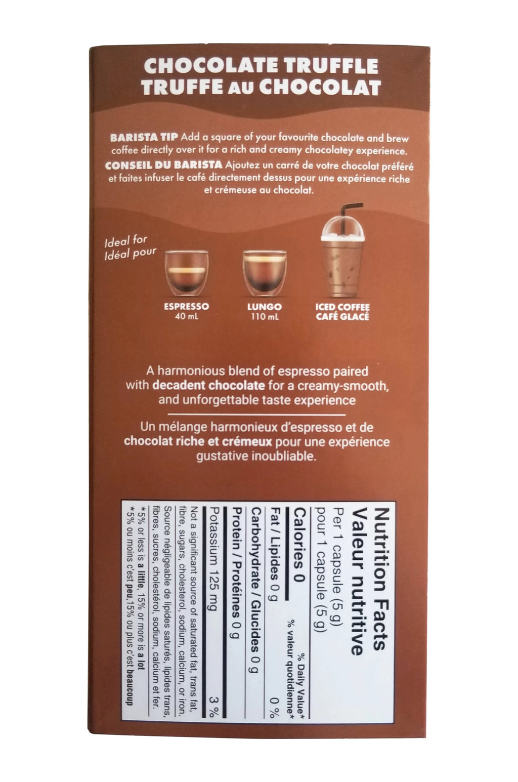 Chocolate Truffle Coffee, 10 Aluminum Capsules, 1.75 oz. Box L380967