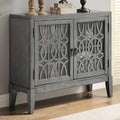 Gray 2 Door Accent Cabinet F696558