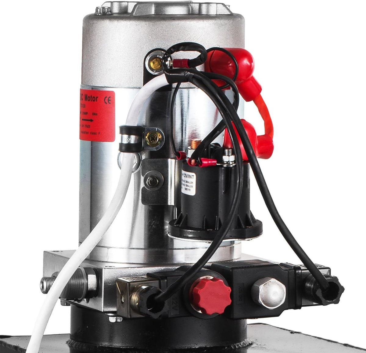 Hydraulic Pump 12V Double Acting Power Unit 15 Quart Metal Reservoir 3200 PSI R4702