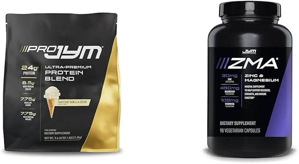 ZMA Zinc Magnesium Vitamin B6 90 Vegetarian Capsules F22089