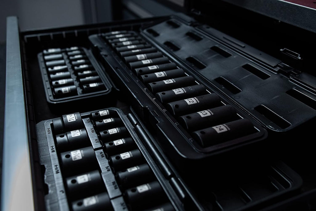 1/2 Drive Cr-Mo Deep Impact Socket Set 15pc Metric M74742