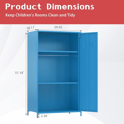 2 Door Metal Locker Storage Cabinet I226