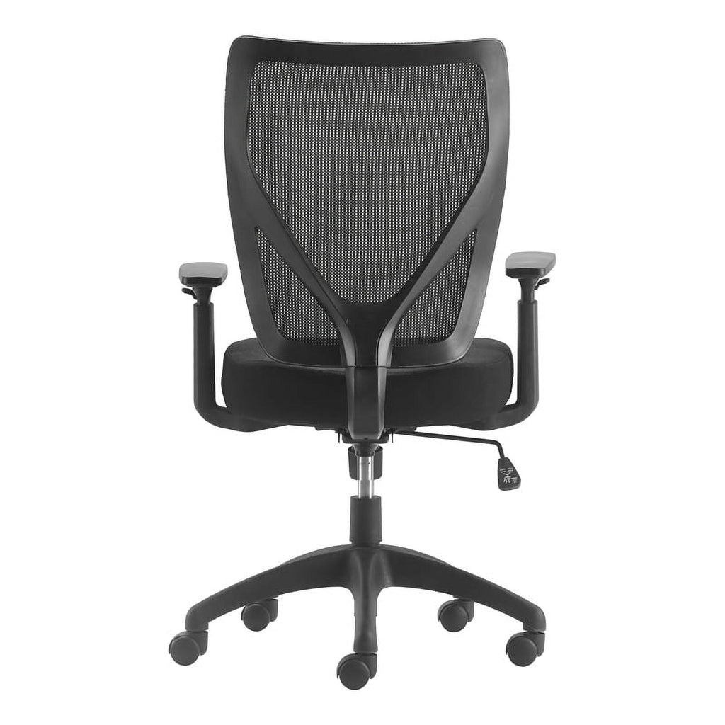 Black Mesh Office Chair with Nylon Base C7387