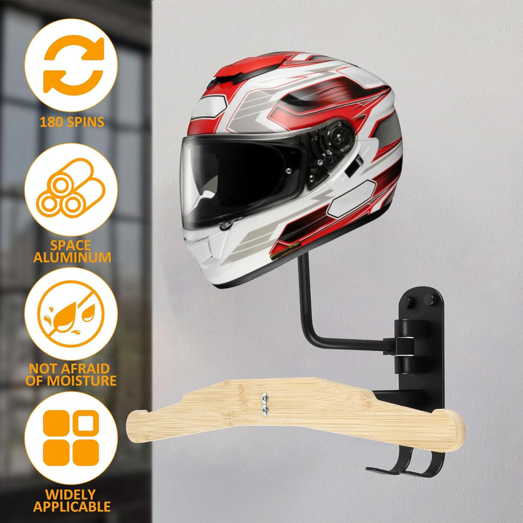 Heavy Duty Steel Helmet Wall Mount F3215