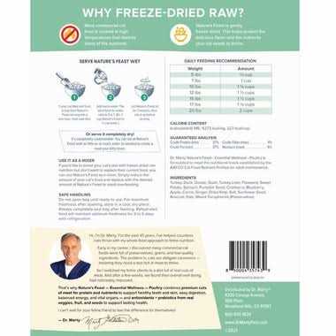 Poultry Freeze Dried Raw Cat Food U5105