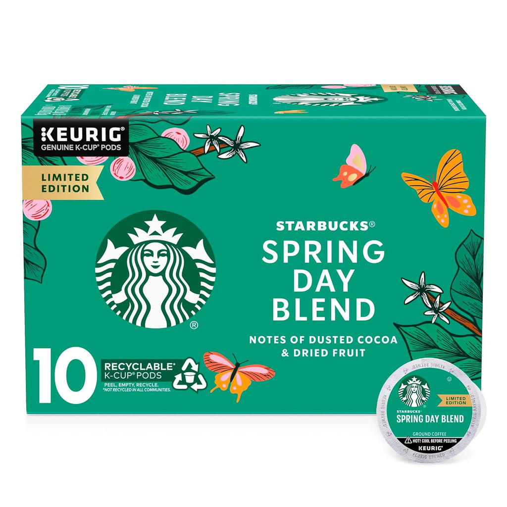 1 Box (10 Pods) Medium Roast Arabica Coffee Pods V597278