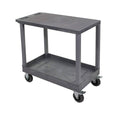 Gray 18x32 2 Flat/Tub Cart with Casters I381