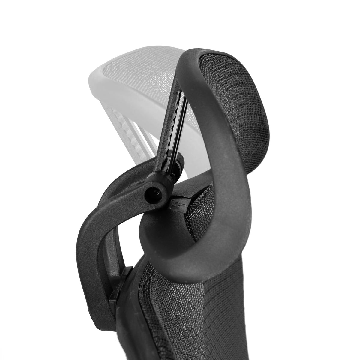 Ergonomic Mesh Office Chair with Lumbar Support in Black J6713