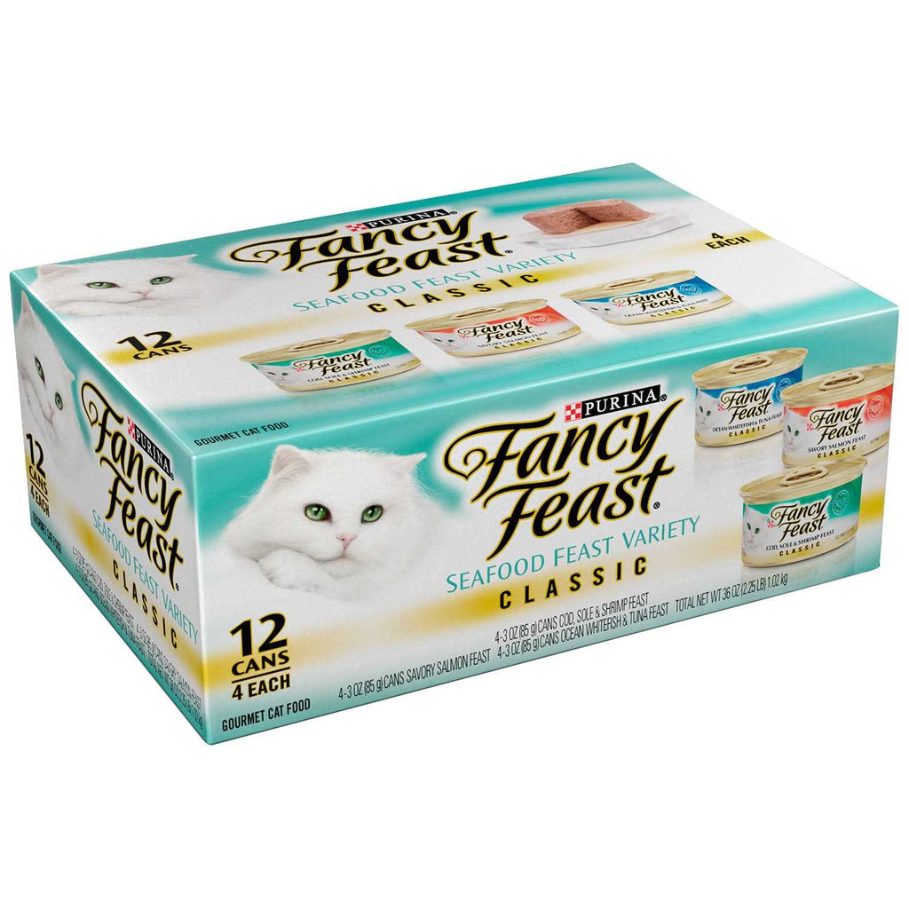 Seafood Classic Pate Wet Cat Food X89693