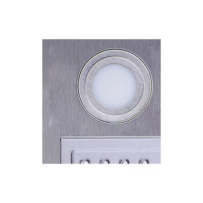 30 in. 350CFM Convertible Pyramid Wall Mount Range Hood in Stainless Steel V8619