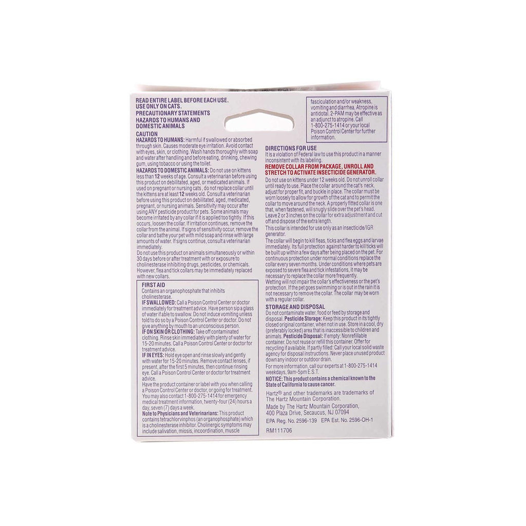 Flea & Tick Collar for Cats & Kittens W325334