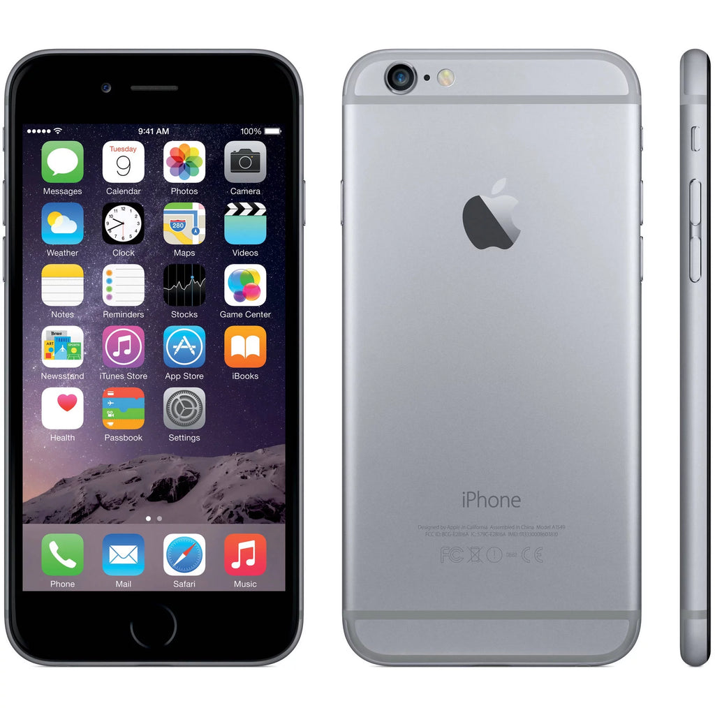 Pre-Owned iPhone 6 16GB Space Gray Unlocked GSM N9014