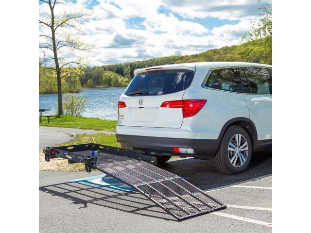 Hitch Carrier with Scooter Cover 500 lb I3736