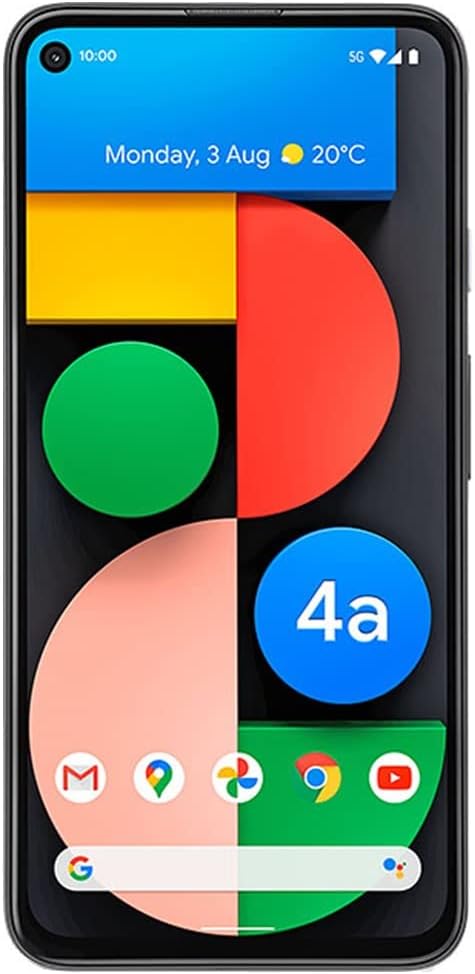 Pixel 4a with 5G 128GB 6GB 6.2" OLED 4K Dual Camera Unlocked Just Black I225