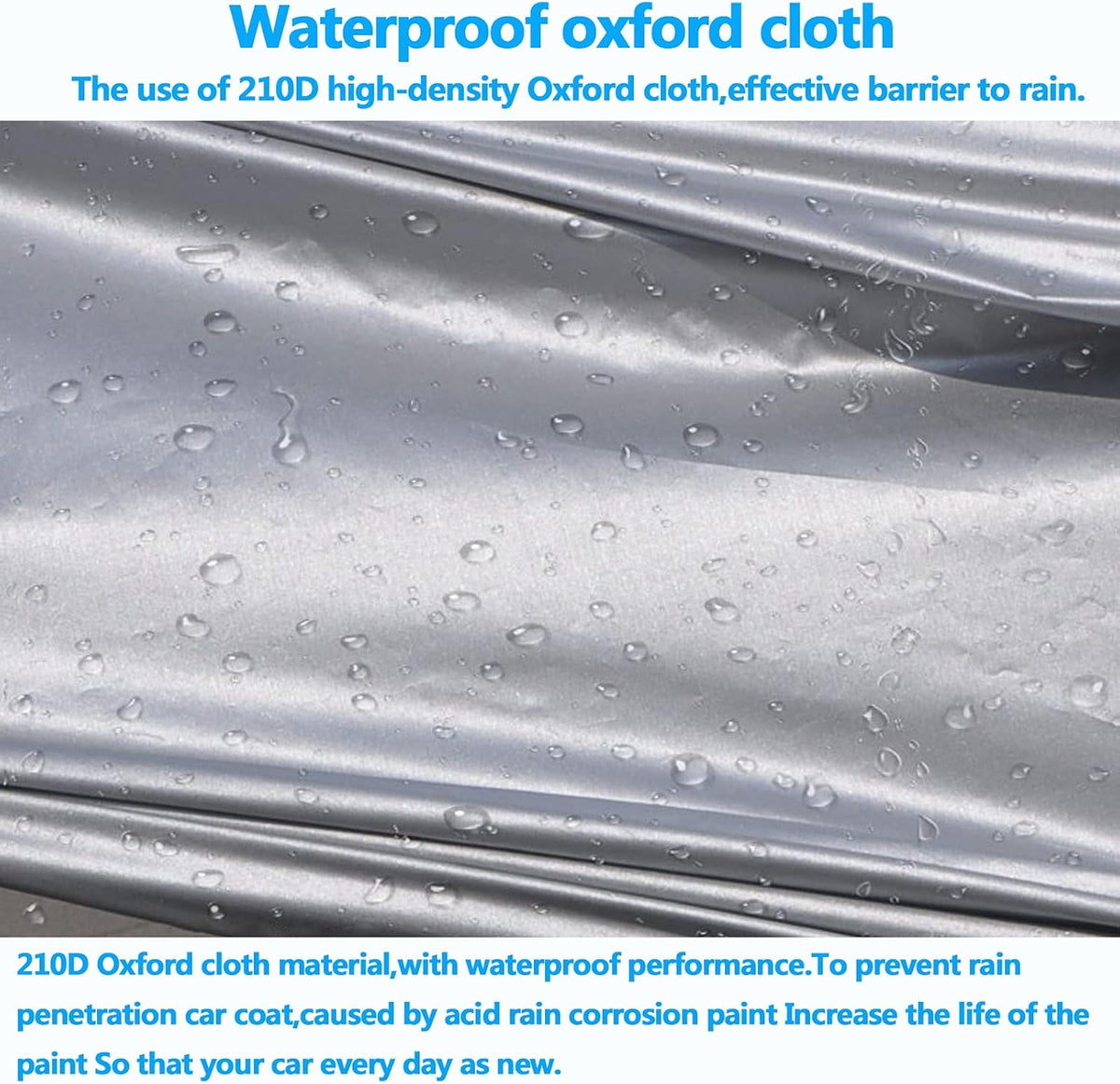 210D Oxford Waterproof Car Cover I4738